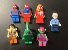 LEGO 76057 Marvel Spider-Man Ultimate Bridge Battle Complete Minifigure Set