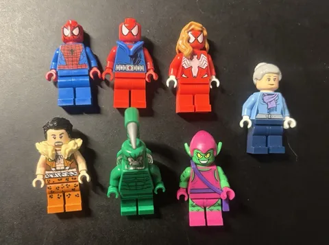 LEGO 76057 Marvel Spider-Man Ultimate Bridge Battle Complete Minifigure Set
