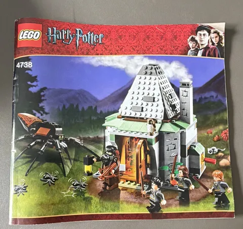 LEGO Harry Potter 4738 Hagrid's Hut Parts/Pieces Lot w/ Instructions, Bagged