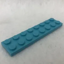 LEGO 3034 Medium Azure Plate 2 x 8 (x1)