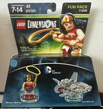 Lego Dimensions Fun Pack 71209 DC Wonder Woman Invisible Jet NEW Sealed Set
