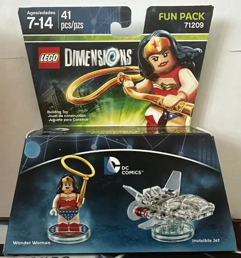 Lego Dimensions Fun Pack 71209 DC Wonder Woman Invisible Jet NEW Sealed Set