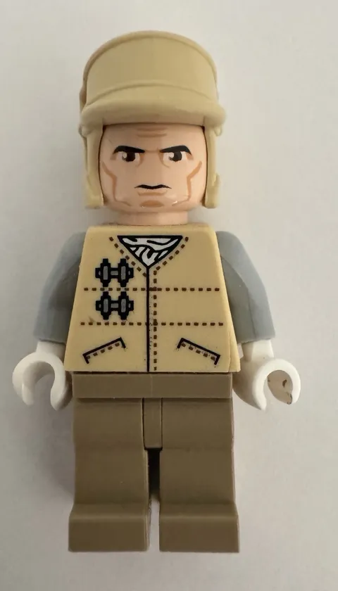 LEGO Star Wars Hoth Rebel Trooper Minifigure sw0259 Tan Helmet Genuine LEGO