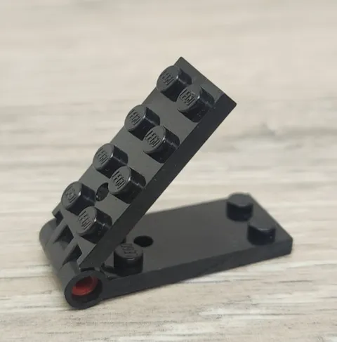 Lego 3149c01 73098 Black Hinge Plate 2 x 4 3149 313 314 Replacement Part Piece