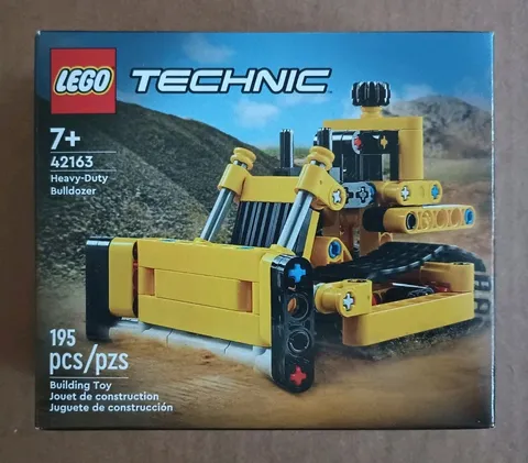 LEGO TECHNIC 42163 Heavy-Duty Bulldozer Retired Set Brand New In Sealed Box
