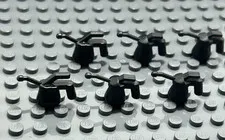 Lego 11402c Minifigure black oil can lot qty 6
