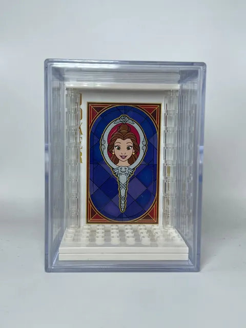 Collectible Force Pack Minifig Display Case For Lego Disney Belle