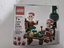 LEGO 40205 Little Elf Helpers Christmas Workshop Holiday Set 2016 - New In Box