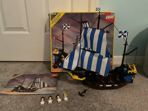 Retired LEGO Pirates: Caribbean Clipper (6274) mostly complete