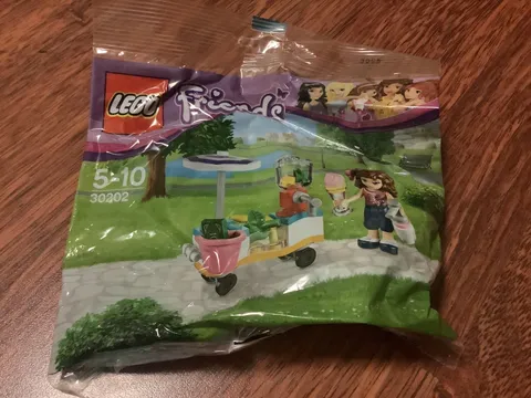 LEGO FRIENDS MINIPACK SATCHEL SMOOTHIE STAND 30202 MINIFIGURES MINIFIG SEALED