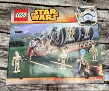 Star WarsBattle Droid Troop Carrier (75086) Replacement Manual Booklet
