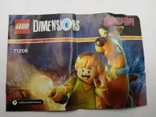 Lego Instruction Manual Book ONLY Dimensions Scooby - Doo Team Pack 71206 2015