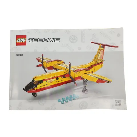 LEGO Technic 42152 Firefighter Aircraft Building Instruction Manual Only