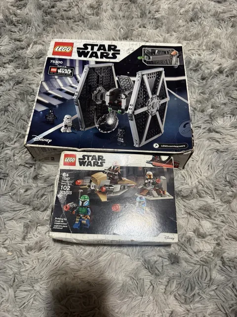 LEGO Star Wars Imperial TIE Fighter 75300 & Set 75267 Lot of 2 Complete Sets