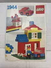 1981 Vintage "LEGO" {1944} "UNIVERSAL BUILDING SET" Instructions Manual, RARE!