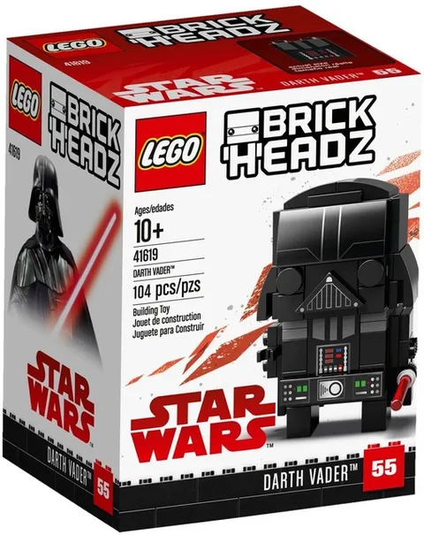 LEGO BrickHeadz Star Wars – 41619 Darth Vader | | NEW & Sealed |Huge Selection