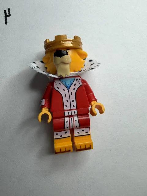 Lego 71038 Disney Series 3 Minifigures 100th Anniversary - Prince John Lion