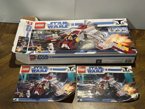 LEGO Star Wars: Republic Attack Shuttle (8019)  Box & Manuals Only - NO BRICKS