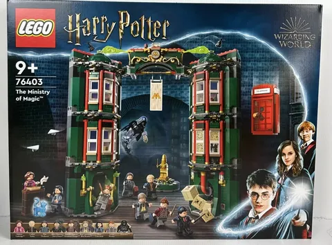 LEGO 76403 Harry Potter Ministry of Magic Building Set  Fantasy Toy for Kids NEW