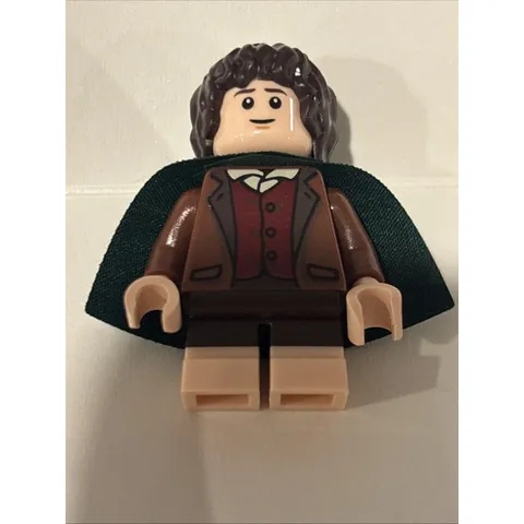 Lego LOTR Frodo Baggins Minifigure #lor117 Cape Set #10316 Rivendell