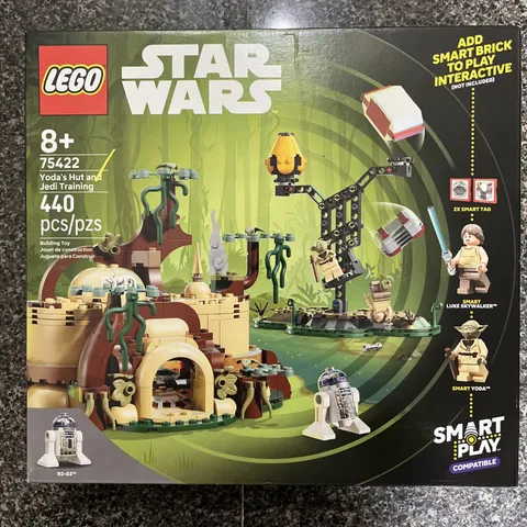 LEGO Star Wars Yoda's Hut and Jedi Training 75422, 440pcs, Smart Play Compatible