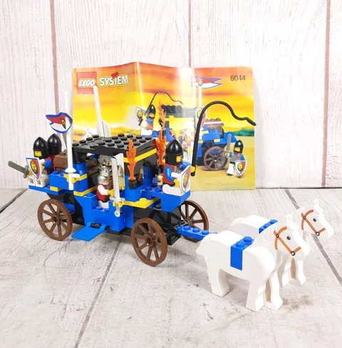 LEGO Castle: King's Carriage 6044 - 100% Complete W/ Manual - !!L@@K!!