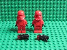 Lot of 2 LEGO Star Wars Sith Jet Trooper Minifigures Red Stormtrooper 75266 RS66