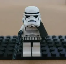 Lego Star Wars SandTrooper 8092 Black Pauldron Episode 4/5/6 Minifigure