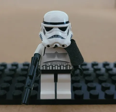 Lego Star Wars SandTrooper 8092 Black Pauldron Episode 4/5/6 Minifigure