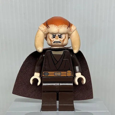 LEGO Star Wars sw0420 Saesee Tiin Dark Brown Robe Cape Minifigure 9526 Note