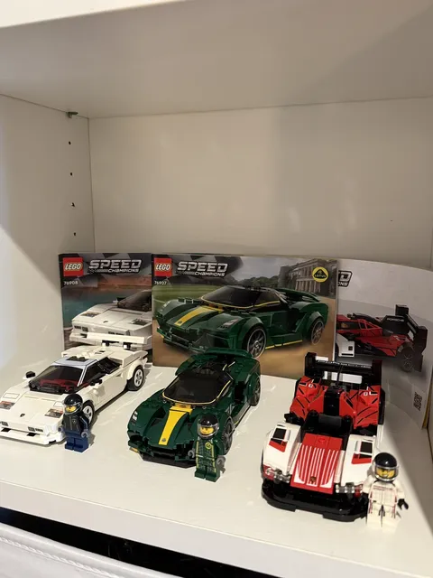 LEGO Speed Champions Cars SET OF 3 Lamborghini, Porsche, Evija - GREAT CONDITION