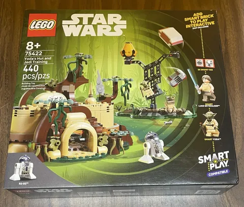 LEGO Star Wars SMART Play: Yoda’s Hut and Jedi Training (75422) Interactive NEW