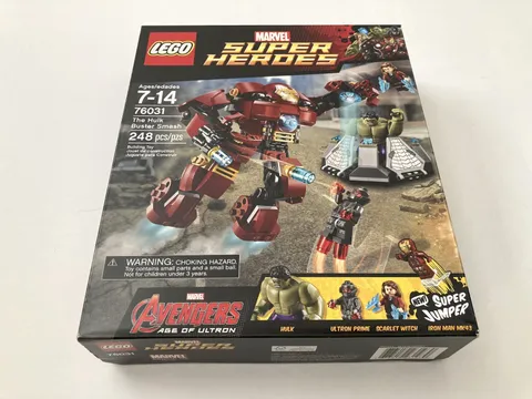 Lego DC Comics Super Heroes 76031 The Hulk Buster Smash NISB