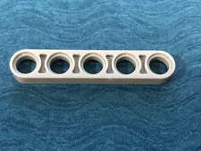 LEGO PART 32017 TECHNIC LIFTARM 1X5 THIN (GRAY)
