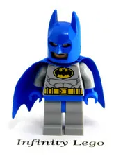 LEGO Batman with Gray Suit Minifigure Batman & Superman vs. Lex Luthor (10724)