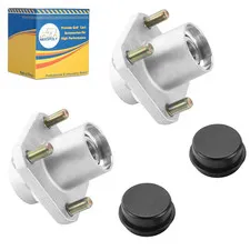 2 Pack Front Wheel Hub Assembly Kit for Club Car DS 1974-2003 Gas & Electric Gol