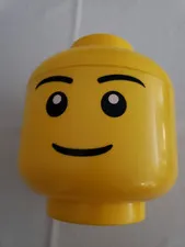LEGO 7.5” high Yellow Head Storage Unit Used