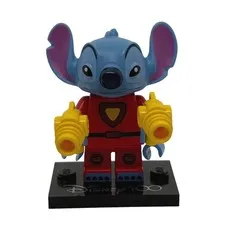 LEGO Disney 100 CMF Stitch 626 Minifigure 71038-16 Blasters & Stand Complete