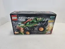 LEGO Technic 42149 Monster Jam Dragon Set Pull Back 2 in 1 box damage new