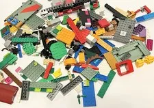 LEGO Bulk Lot Mixed Pieces Technic Parts Partial Builds Panels Wheels B4