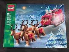 LEGO Iconic: Santa's Sleigh (40499) New in Box Sealed Retired 2022