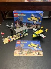 Lego Town Outback Airstrip 6444 100% Complete W/Box & Instructions