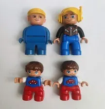 LEGO Duplo People Set Lot of 4 Figures
