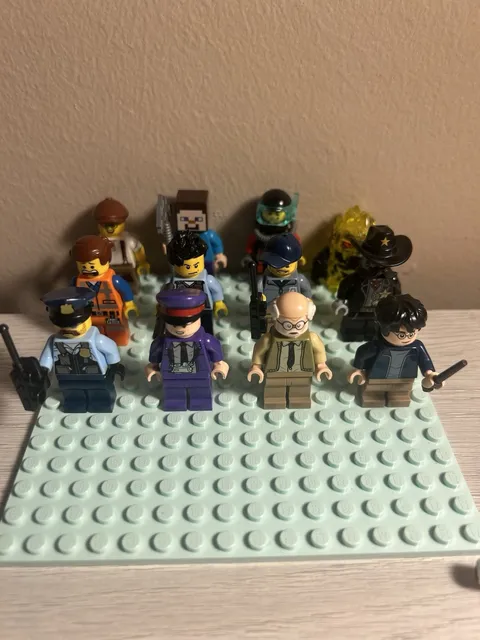 Random LEGO Minifigures Lot of 12 some rare figures