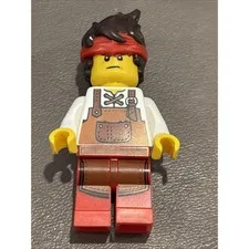 Lego Ninjago Kai Minifigure #njo1008 Blacksmith Dark Orange Apron Brand New