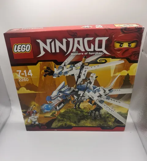 LEGO 2260 Ninjago Ice Dragon Attack Sealed New MISB Masters Of Spinjitzu