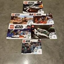 LEGO Star Wars Instruction Manuals Lot 75248 75267 75271 75301 + More