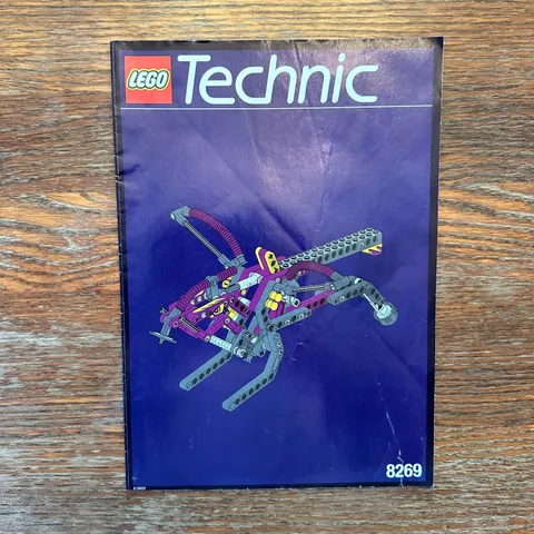 Lego Technic Cyber Stinger 8269 Instructional Build Manual Used BOOKLET ONLY