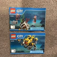 Lego City Instruction Manuals Only Books 60092  Volume 1 2