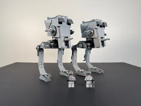LEGO Star Wars: AT-ST (7657) - 2 Sets 1 Manual